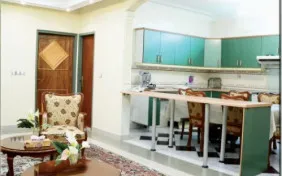 آپارتمان یک خوابه چهار نفره (اقامت با صبحانه)