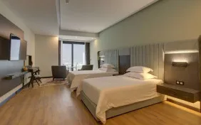 اتاق دوتخته تویین دیلاکس ویو جنگل طبقات 9 تا 18 (اقامت باصبحانه)