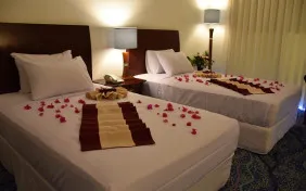 اتاق دو تخته توئین (دید به دریا) (اقامت صبحانه)