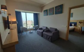 اتاق کانکت چهار نفره اسکای روم(طبقه 11 تا 13)(5ستاره) (اقامت با صبحانه)