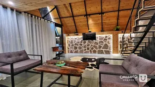 کلبه سوئیسی یک خوابه دربستی (دارای سرویس بهداشتی اختصاصی)