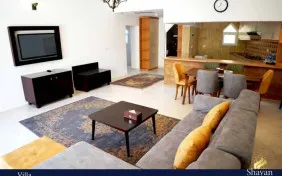 ویلای ساحلی داخل محوطه(روبه باغ) (اقامت با صبحانه)