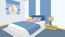 اتاق ۱۲ متری (فاقد سرویس بهداشتی اختصاصی)