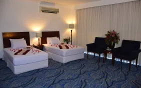 اتاق دو تخته دبل دید به جزیره (بازسازی شده) (اقامت صبحانه)