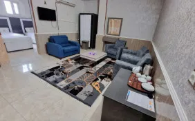 سوئیت یکخوابه سه تخته رو به دریا (اقامت با صبحانه)